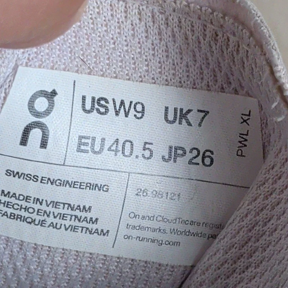 On Cloud Cloudnova Form Womens 9 Rosebrown Orchid Shoes Sneakers 26.98121